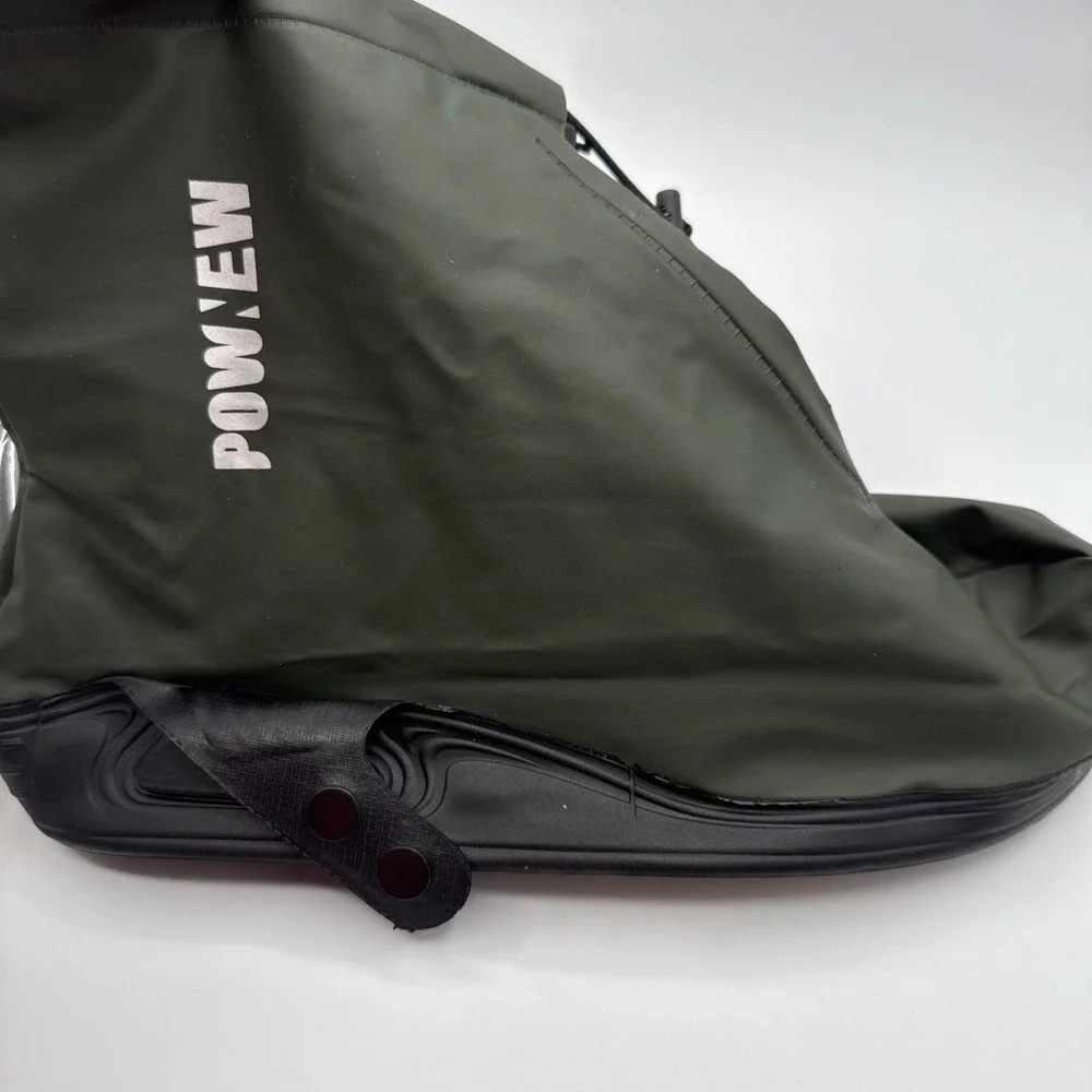 POWNEW‎ Waterproof Rain Shoe Covers for Men and Women size XL Hunter Green